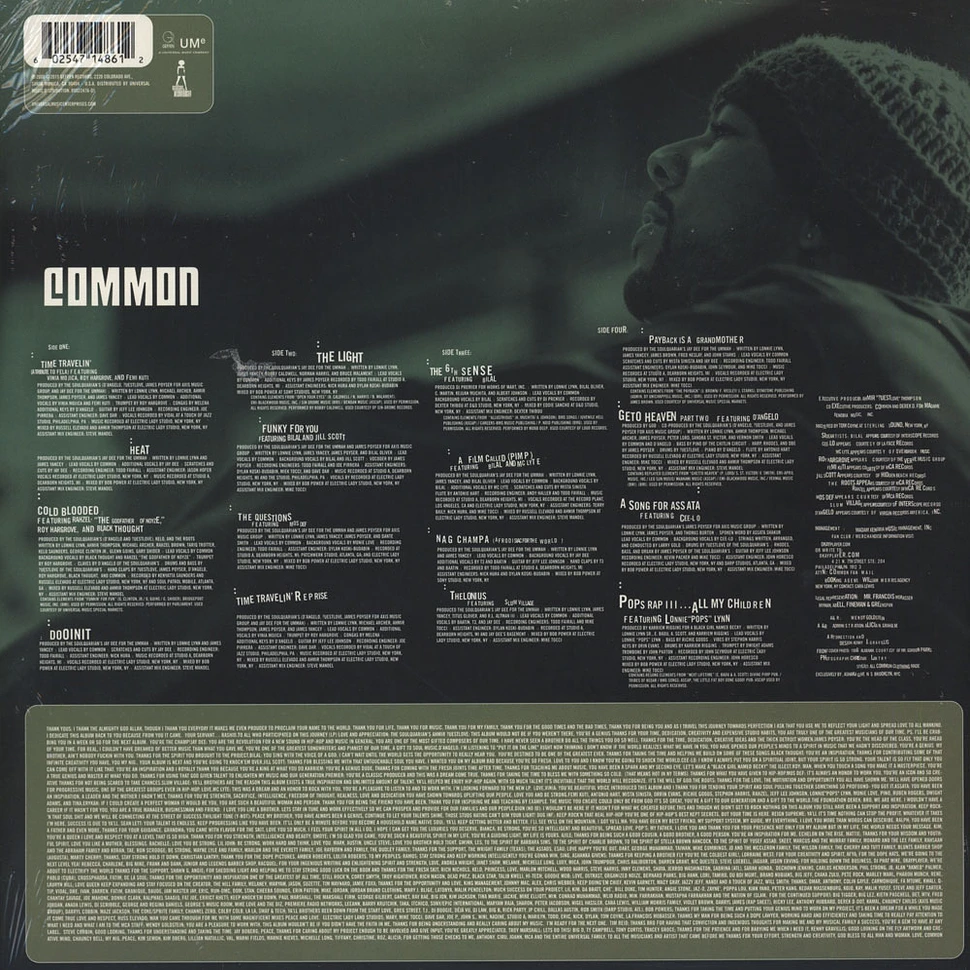 Common - Like Water For Chocolate Colored Vinyl Edition