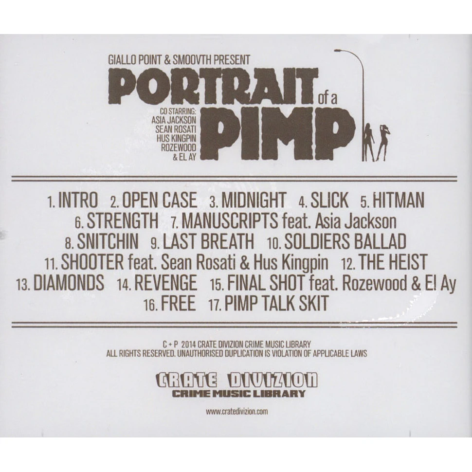 Giallo Point & SmooVth (of Tha Connection) - Portrait Of A Pimp