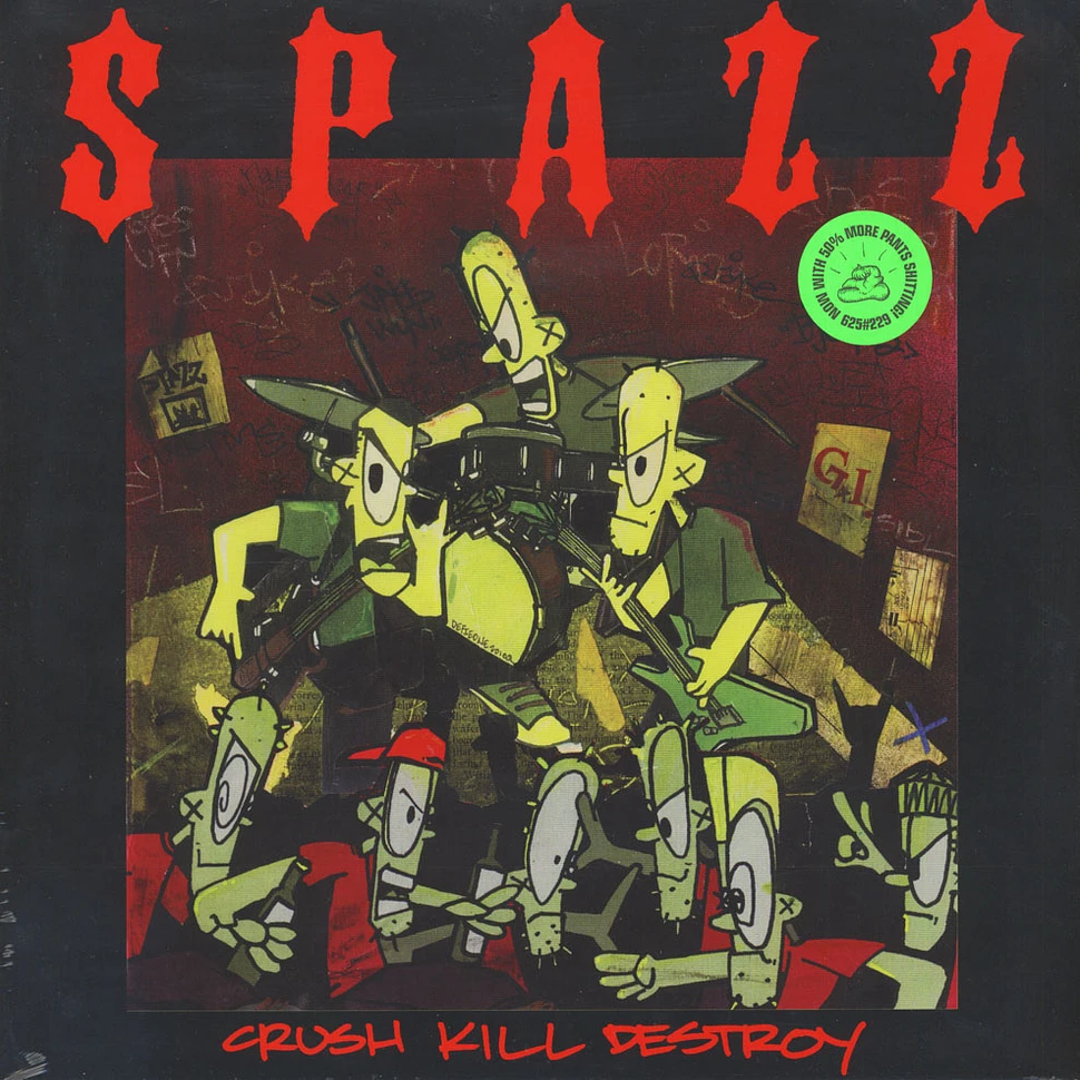 Spazz - Crush, Kill, Destroy