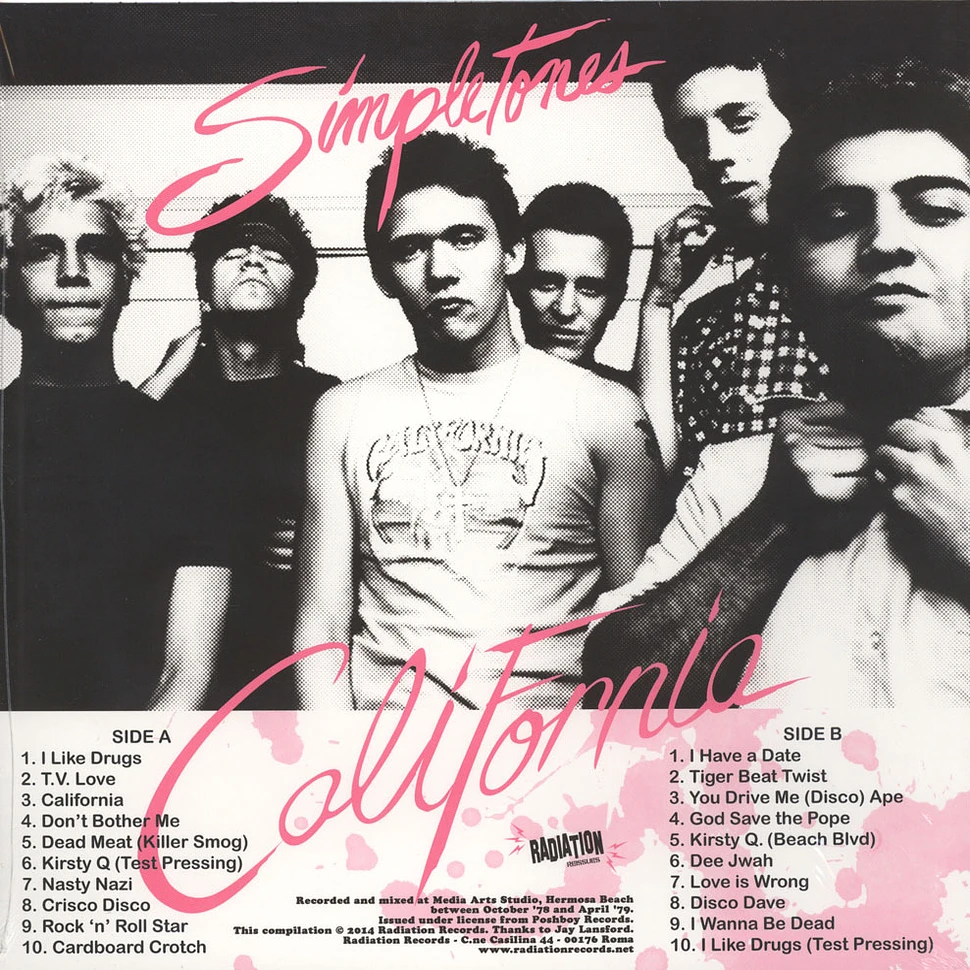 The Simpletones - California