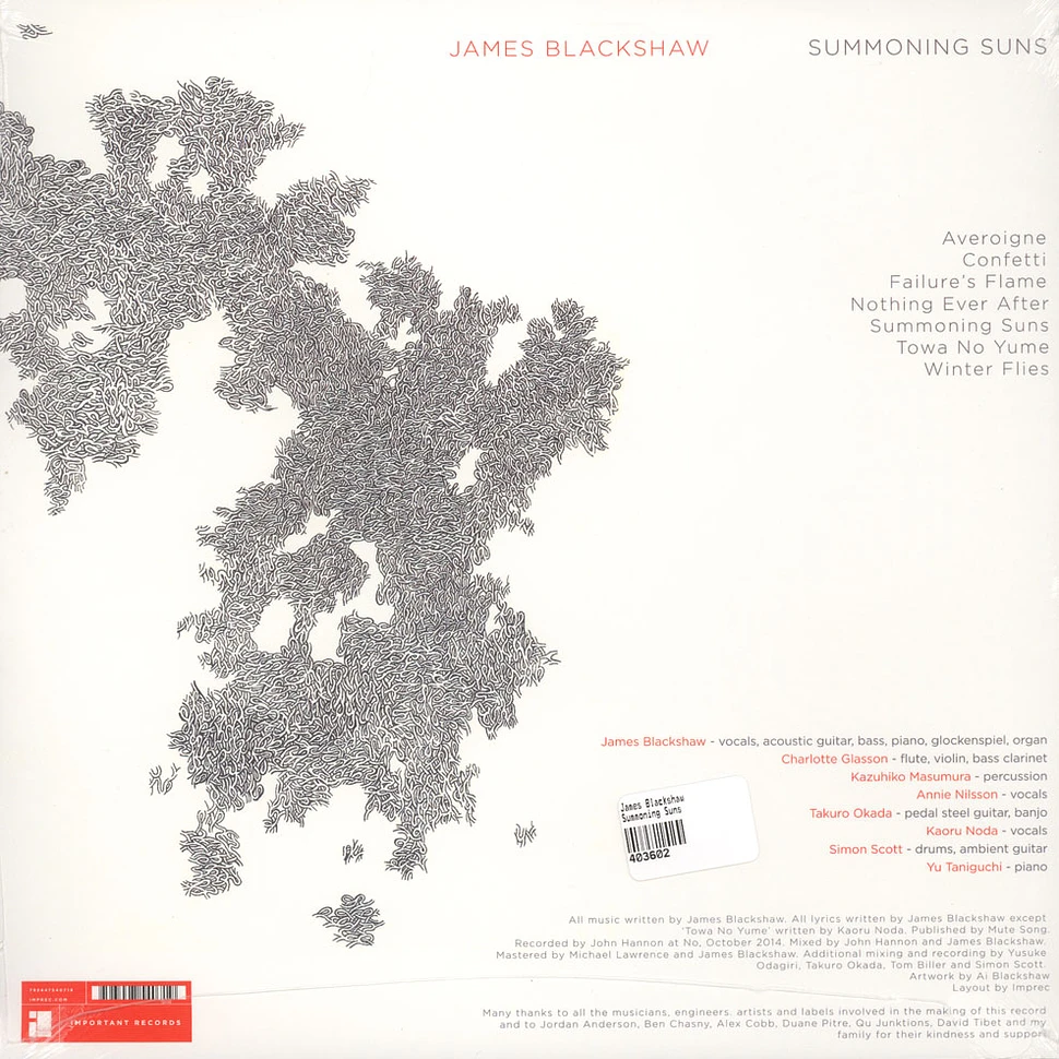 James Blackshaw - Summoning Suns