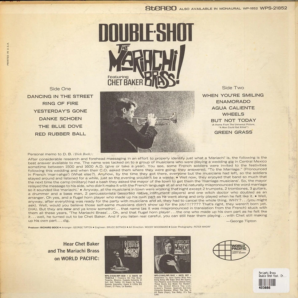 Mariachi Brass - Double Shot feat. Chet Baker
