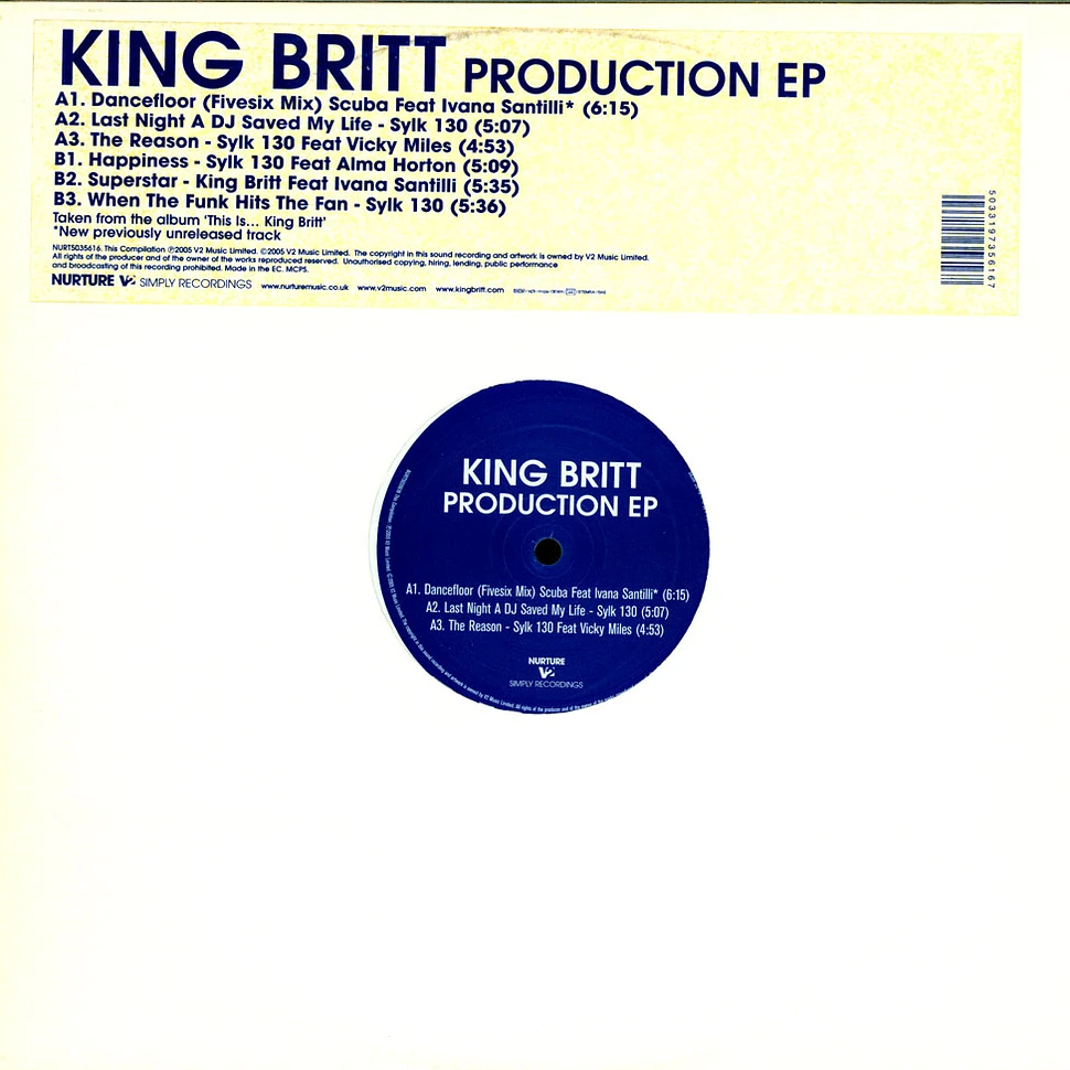 King Britt - Production EP