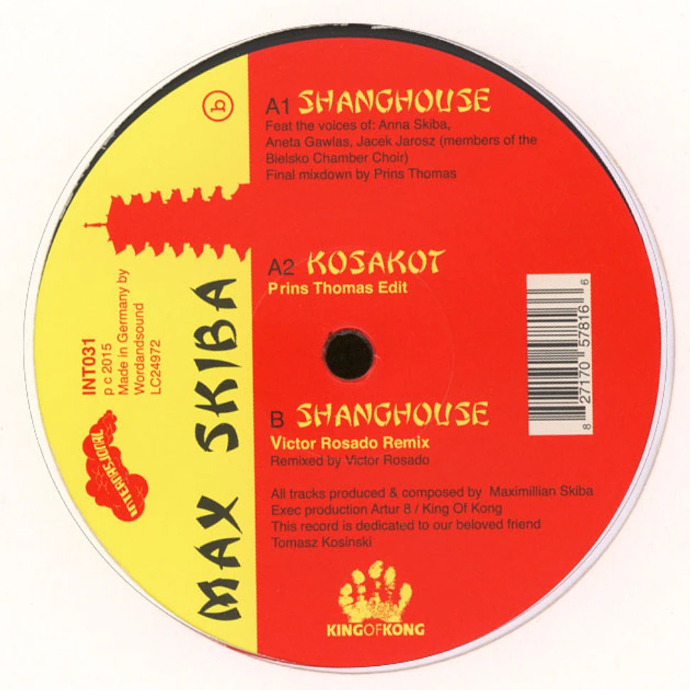 Max Skiba - Shanghouse EP