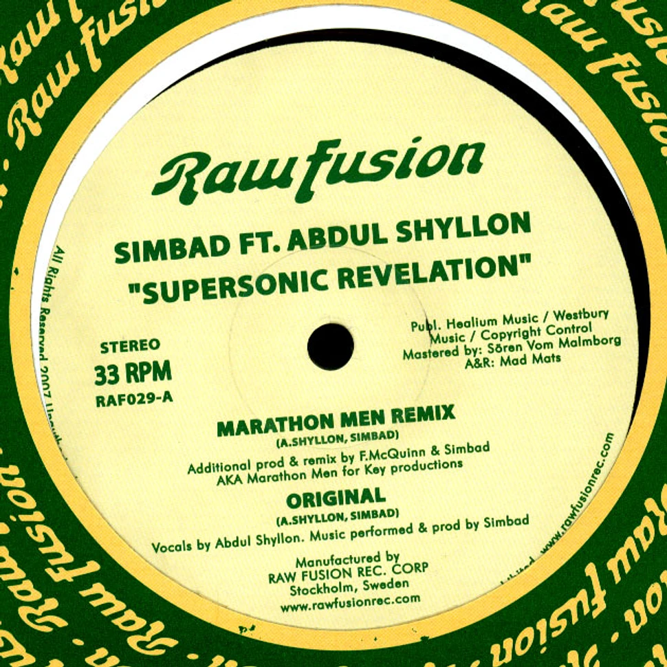 Simbad Featuring Abdul Shyllon / Steelo - Supersonic Revelation / Soul Fever
