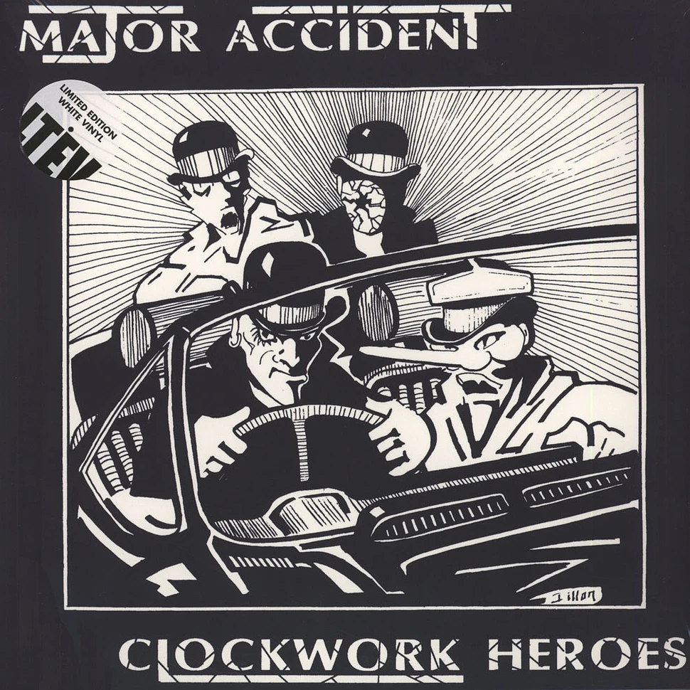 Major Accident - Clockwork Heroes - The Best Of White Vinyl Edition
