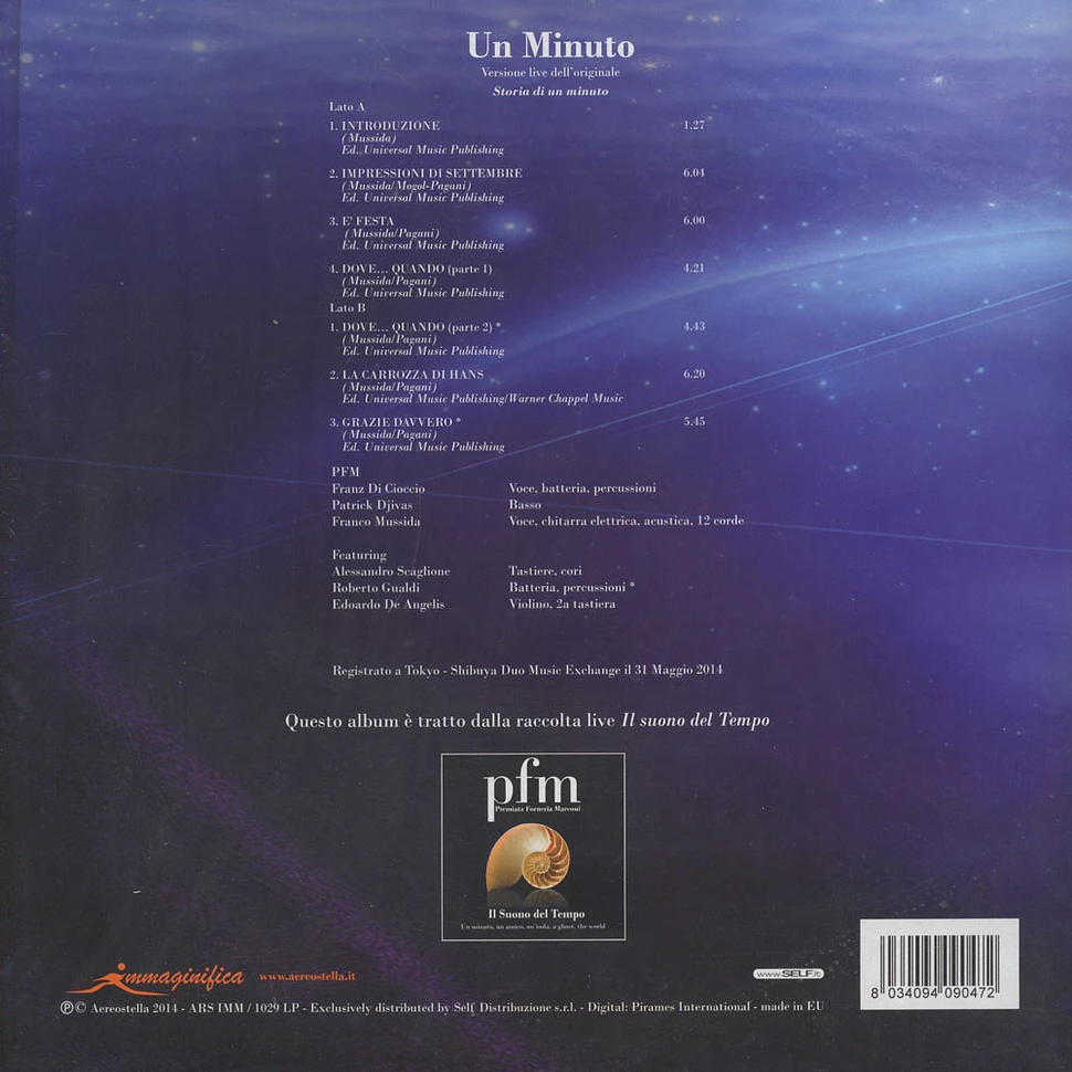 PFM - Un Minuto