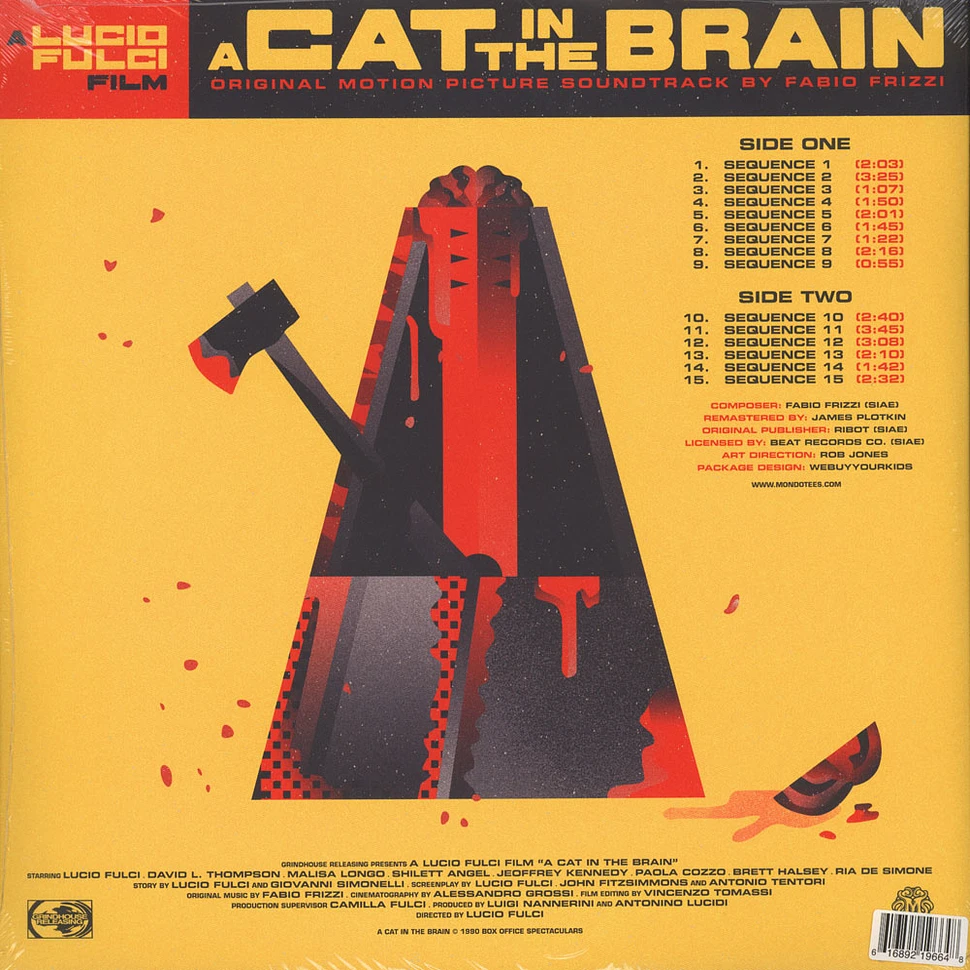 Fabio Frizzi - OST A Cat In The Brain