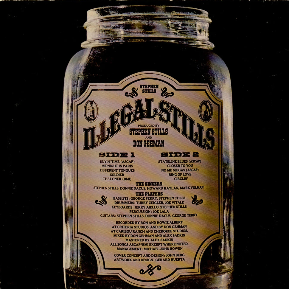 Stephen Stills - Illegal Stills