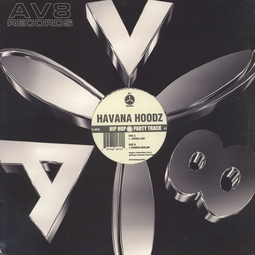 K-Note Presents Havana Hoodz - Cohiba Side / Spanish Harlem