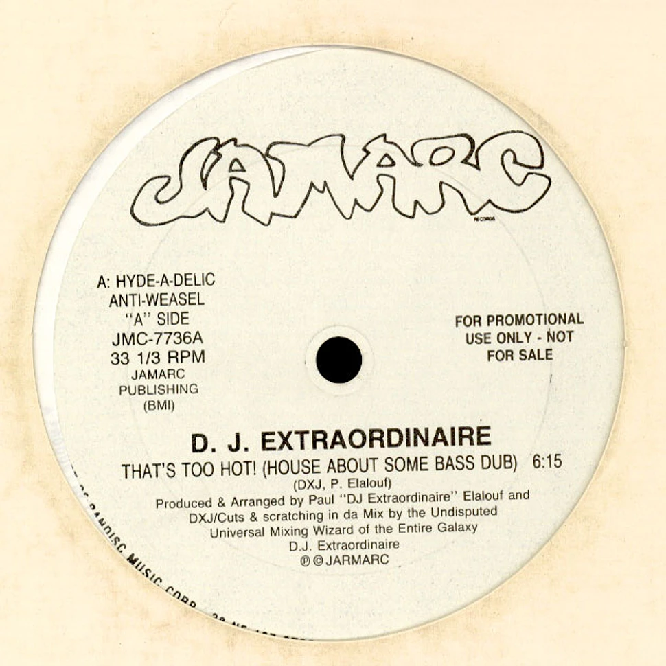 DJ Extraordinaire - That's Too Hot
