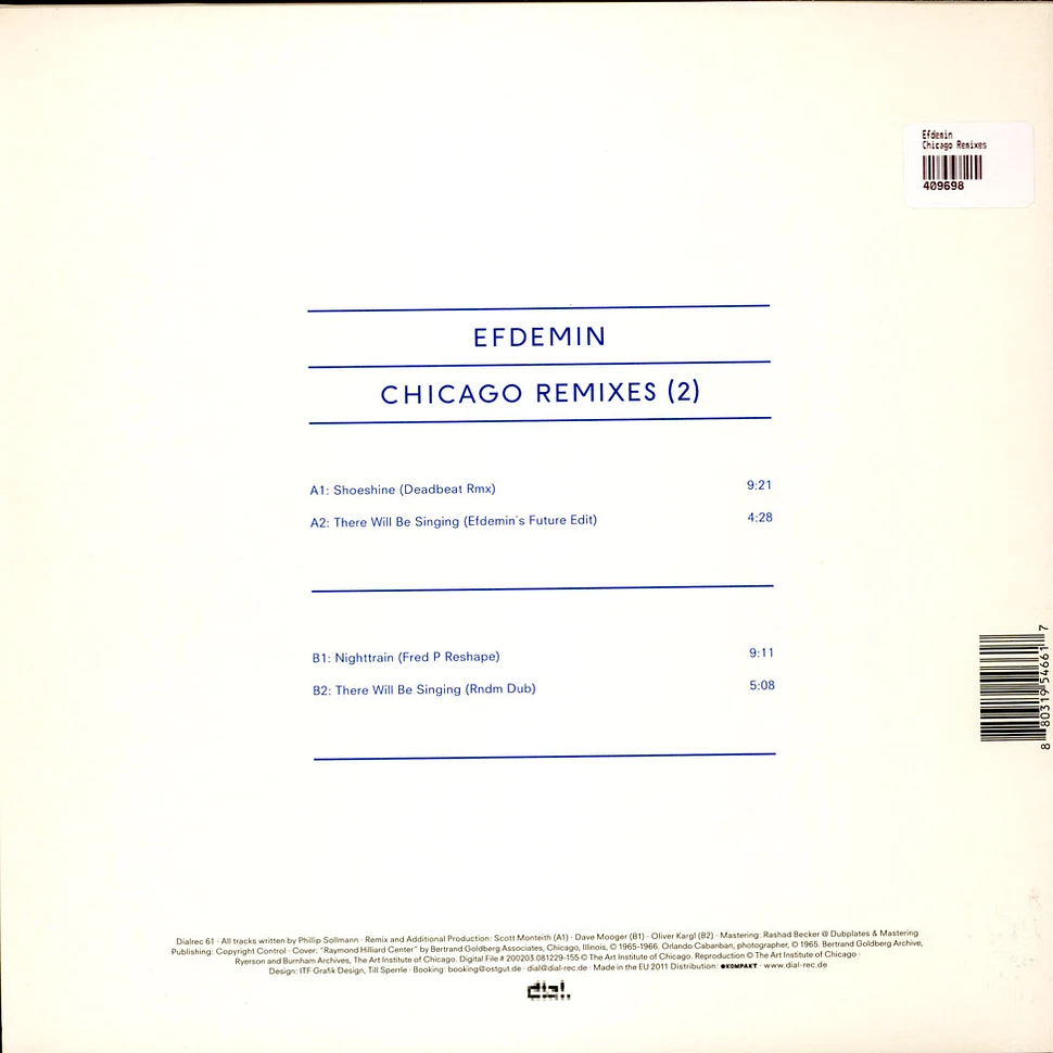 Efdemin - Chicago Remixes