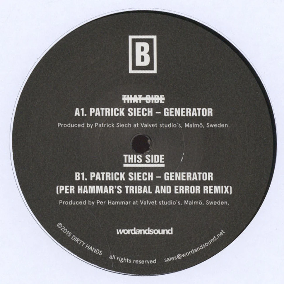 Patrick Siech - Generator Per Hammar Remix