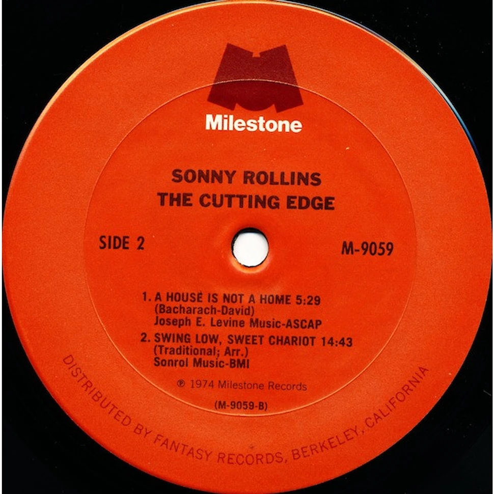 Sonny Rollins - The Cutting Edge