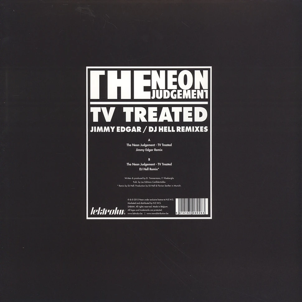 The Neon Judgement - TV Treated Jimmy Edgar & DJ Hell Remixes