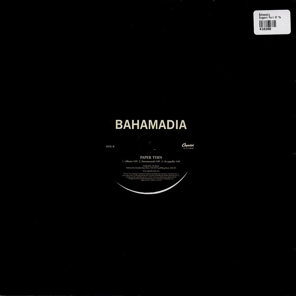 Bahamadia - Biggest Part Of Me / Paper Thin
