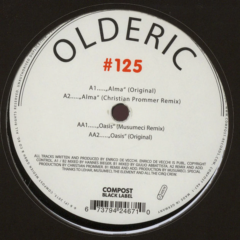 Olderic - Black Label #125