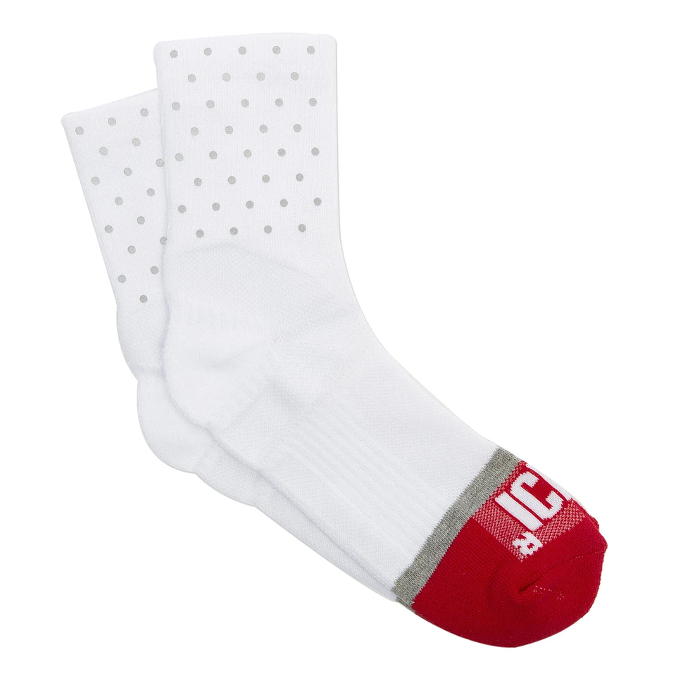 ICNY - Basic Half Calf Dots Socks
