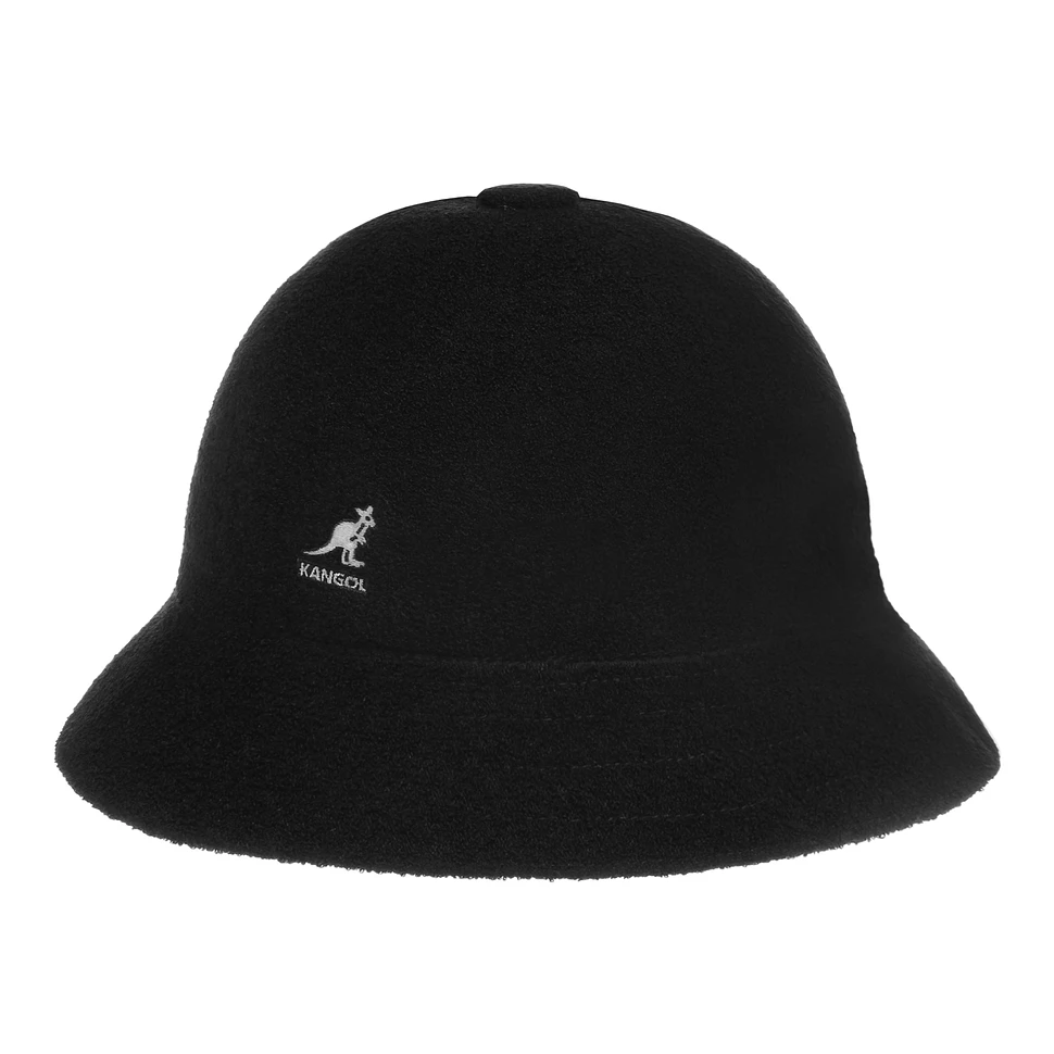 Kangol Bermuda Bucket Hat – Unisex Casual Flat Top Knit Cap, Towel Fabric, Four Seasons