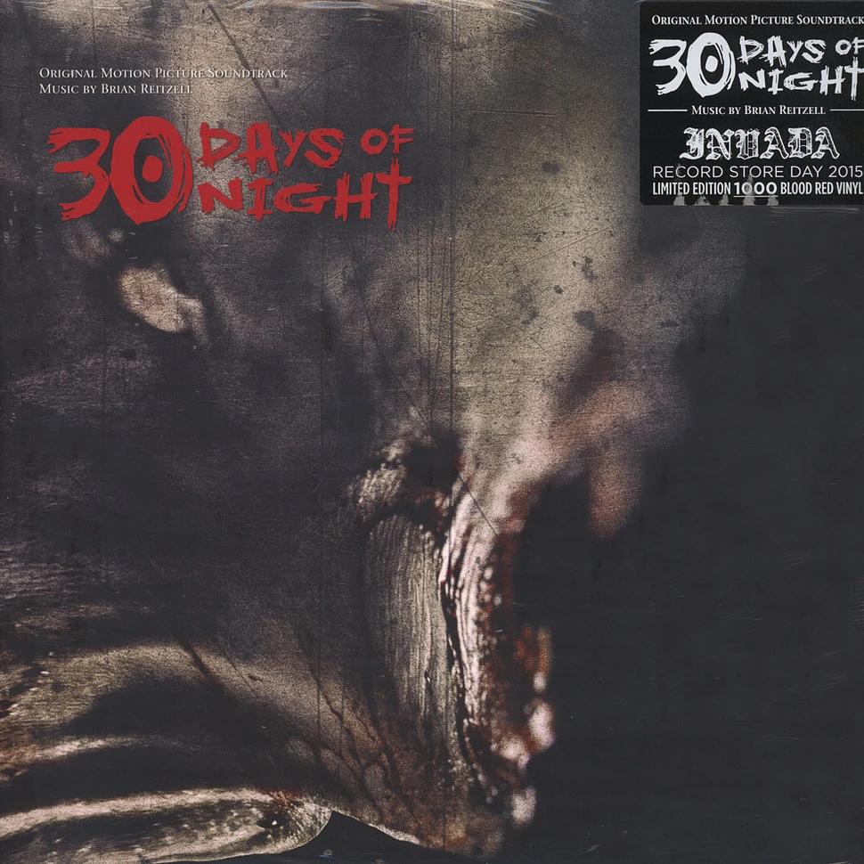 Brian Reitzell - OST 30 Days Of Night Blood Red Vinyl Edition