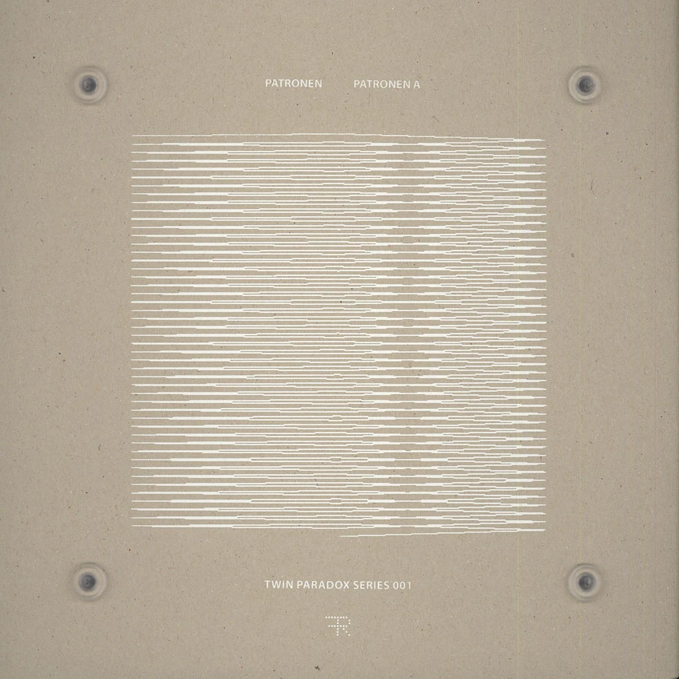 Patronen - Twin Paradox Series 001 clear white vinyl