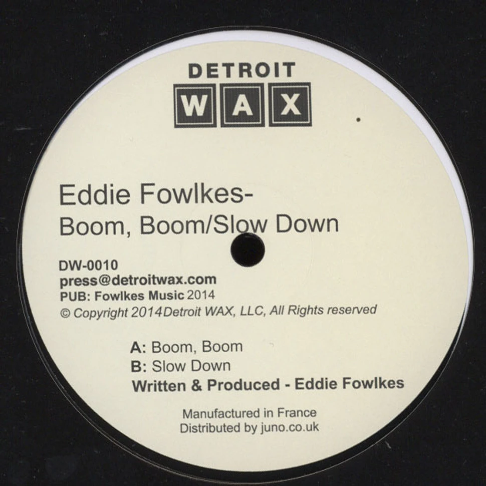 Eddie Fowlkes - Boom Boom