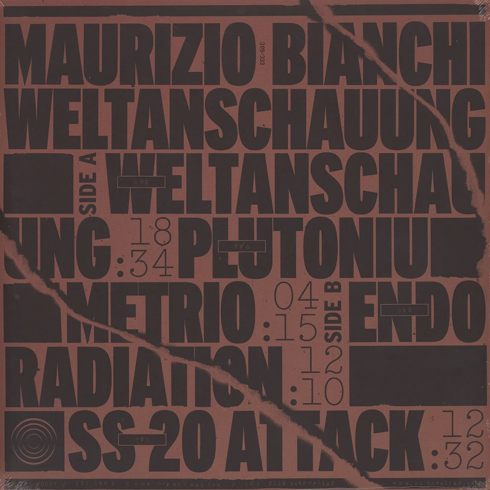 M.B. - Weltanschauung Brown Vinyl Edition
