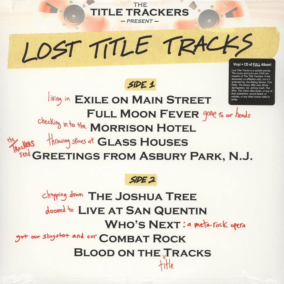 Title Trackers - Lost Title Tracks