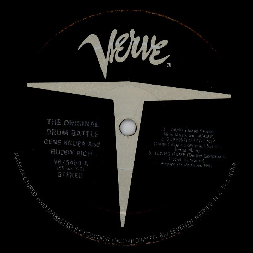 Gene Krupa & Buddy Rich - The Original Drum Battle!