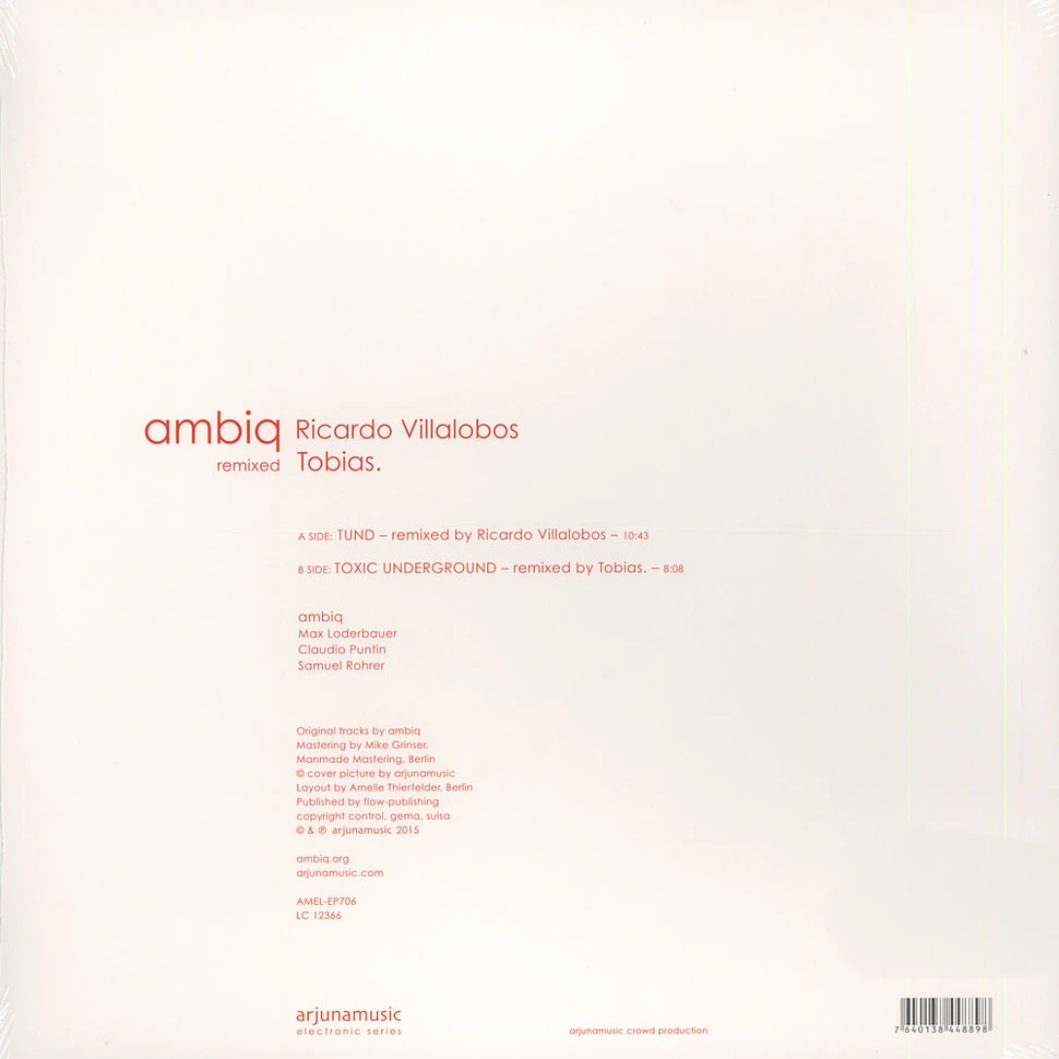 Max Loderbauer, Claudio Puntin & Samuel Rohrer - Ambiq Remixed: Ricardo Villalobos + Tobias Remixes