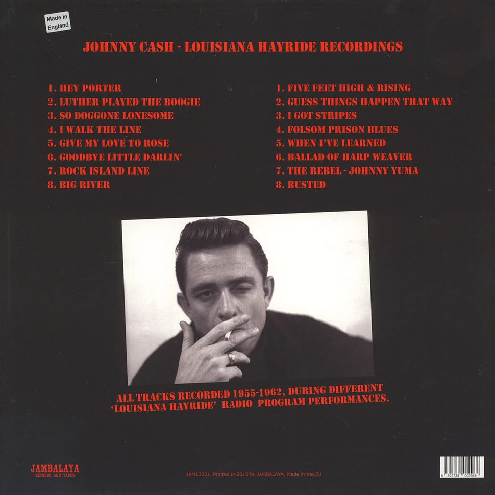 Johnny Cash - Louisiana Hayride Recordings