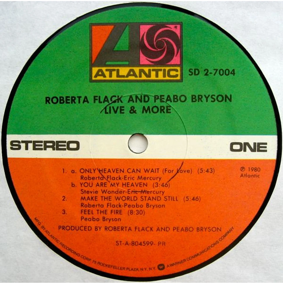 Roberta Flack And Peabo Bryson - Live & More