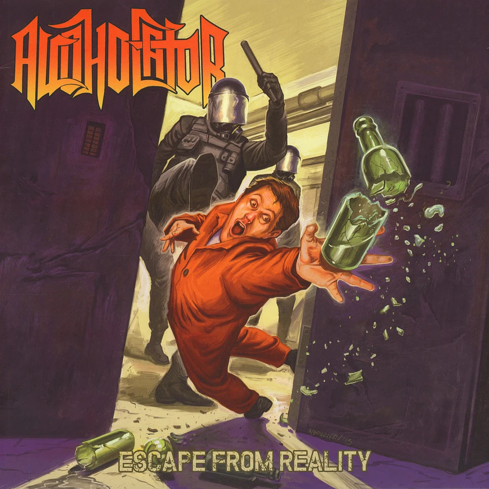 Alcoholator - Escape From Reality Black Vinyl Edition