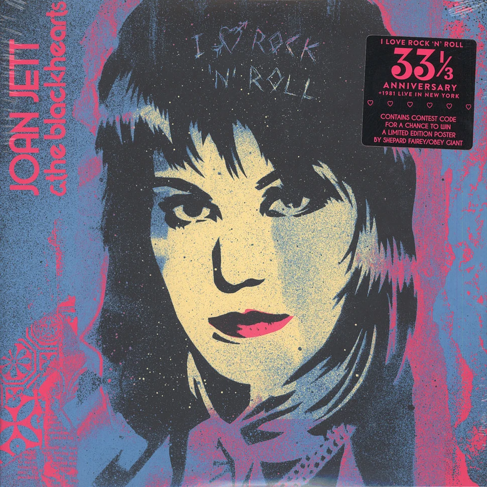 Joan Jett & The Blackhearts - I Love Rock N Roll 33 1/3 Anniversary Edition