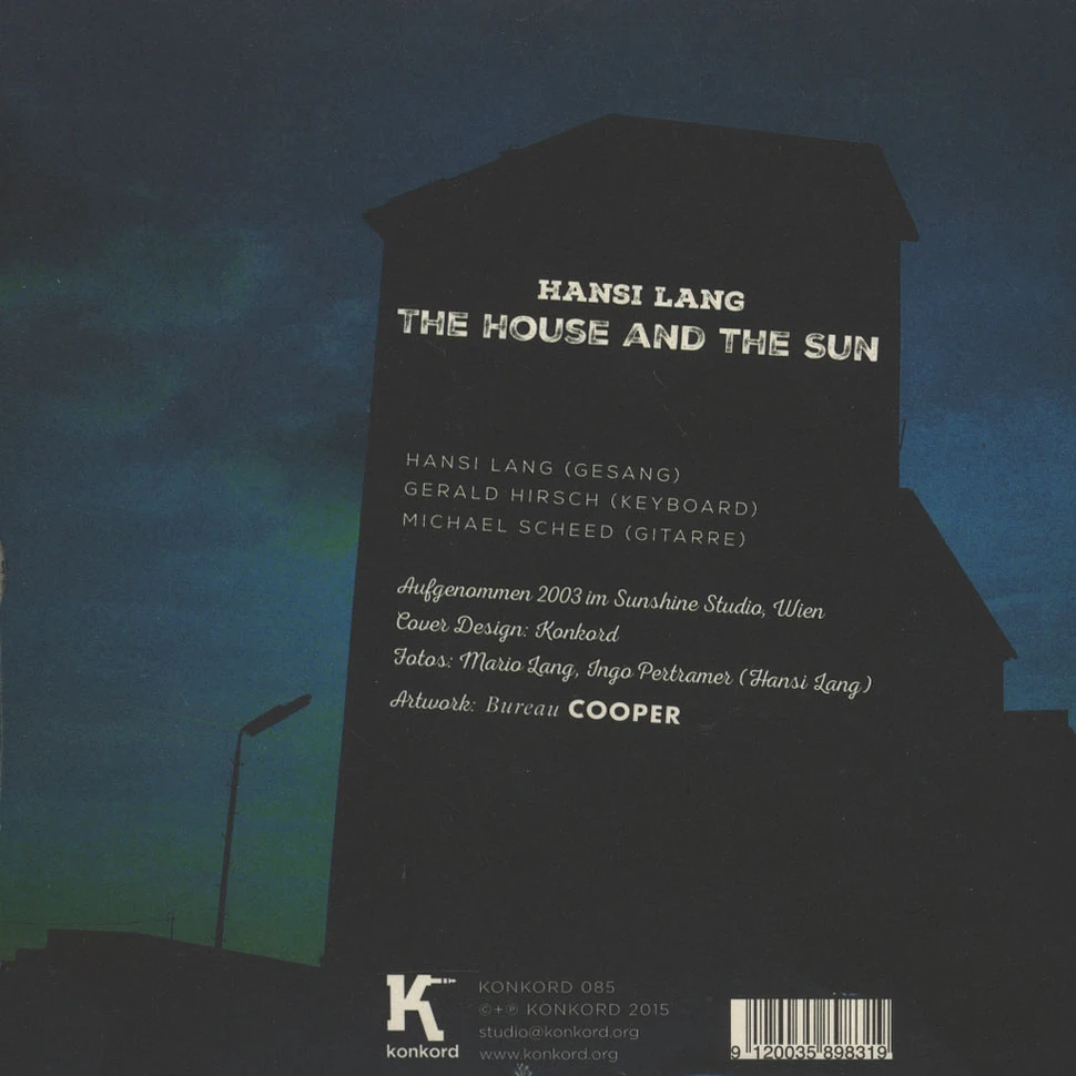 Hansi Lang - The House And The Sun