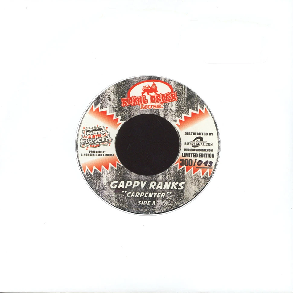 Gappy Ranks - Carpenter