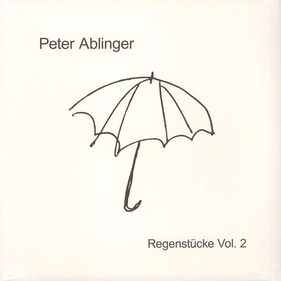 Peter Ablinger - Regenstücke Volume 2