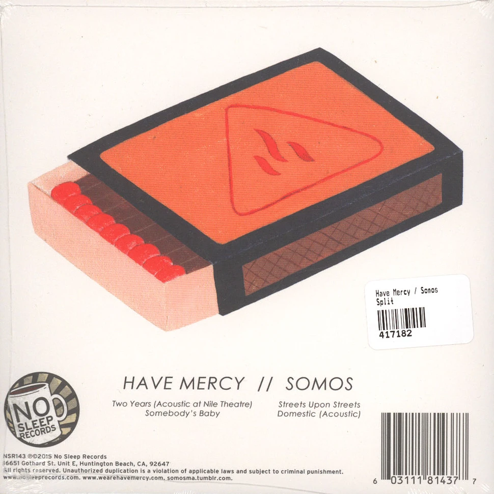 Have Mercy / Somos - Split
