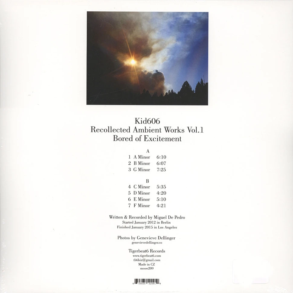 Kid 606 - Recollected Ambient Works Volume 1: Bored Of Excitement