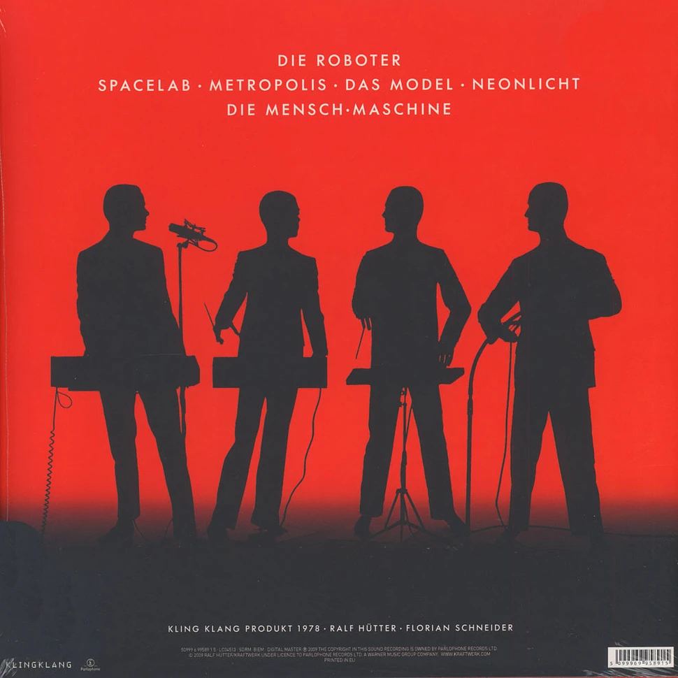 Kraftwerk - Die Mensch-Maschine Remastered Black Vinyl Edition