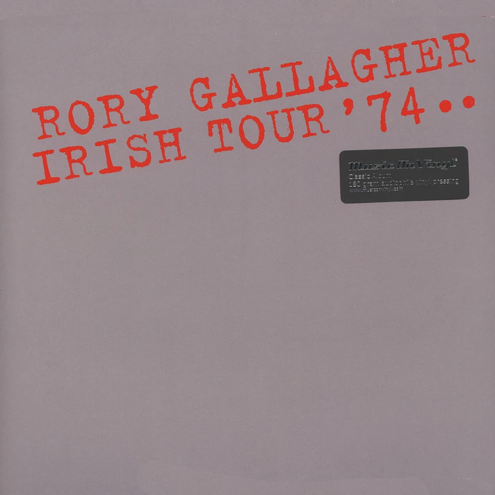 Rory Gallagher - Irish Tour '74 Expanded Edition