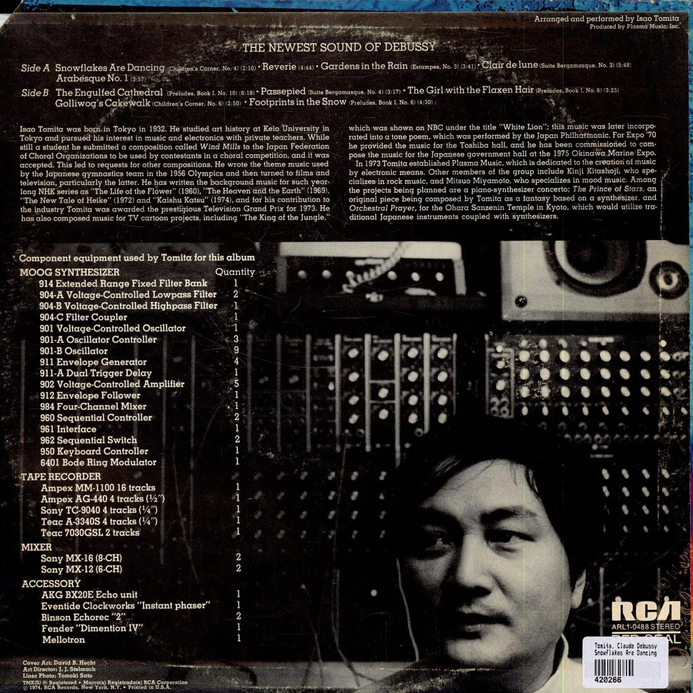 Tomita - Snowflakes Are Dancing