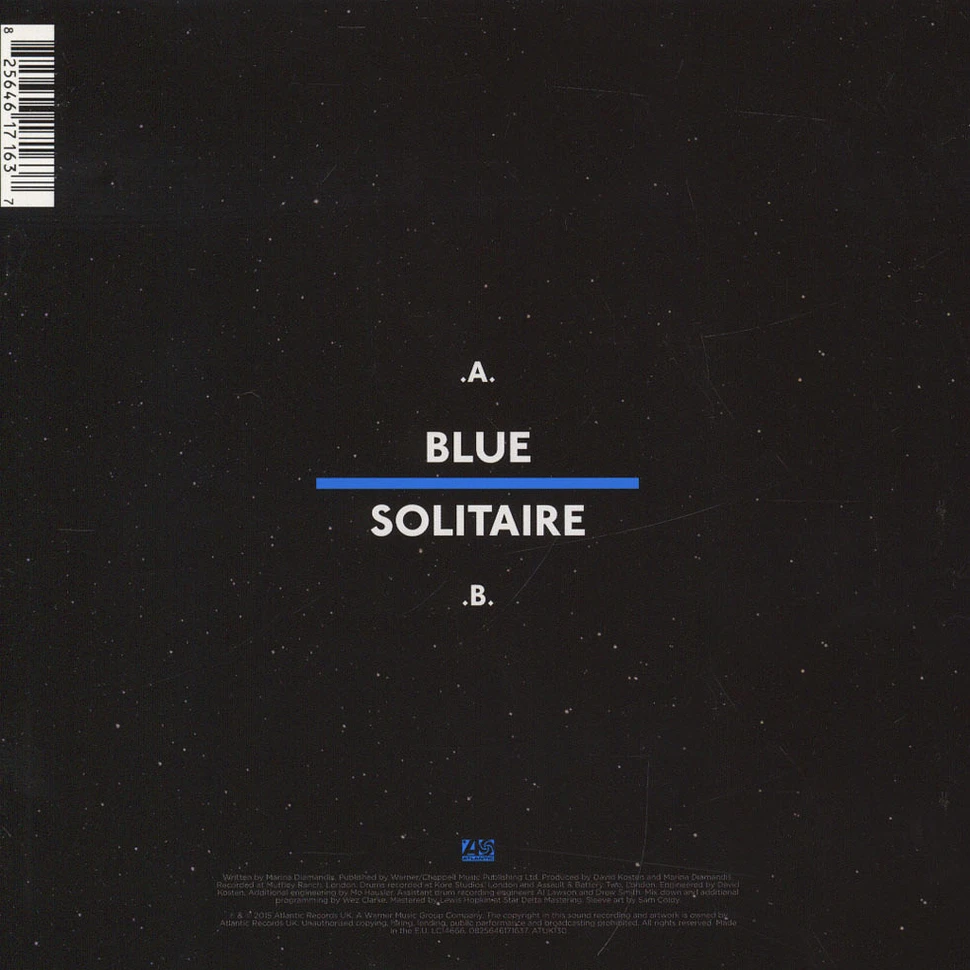 Marina & The Diamonds - Blue / Solitaire
