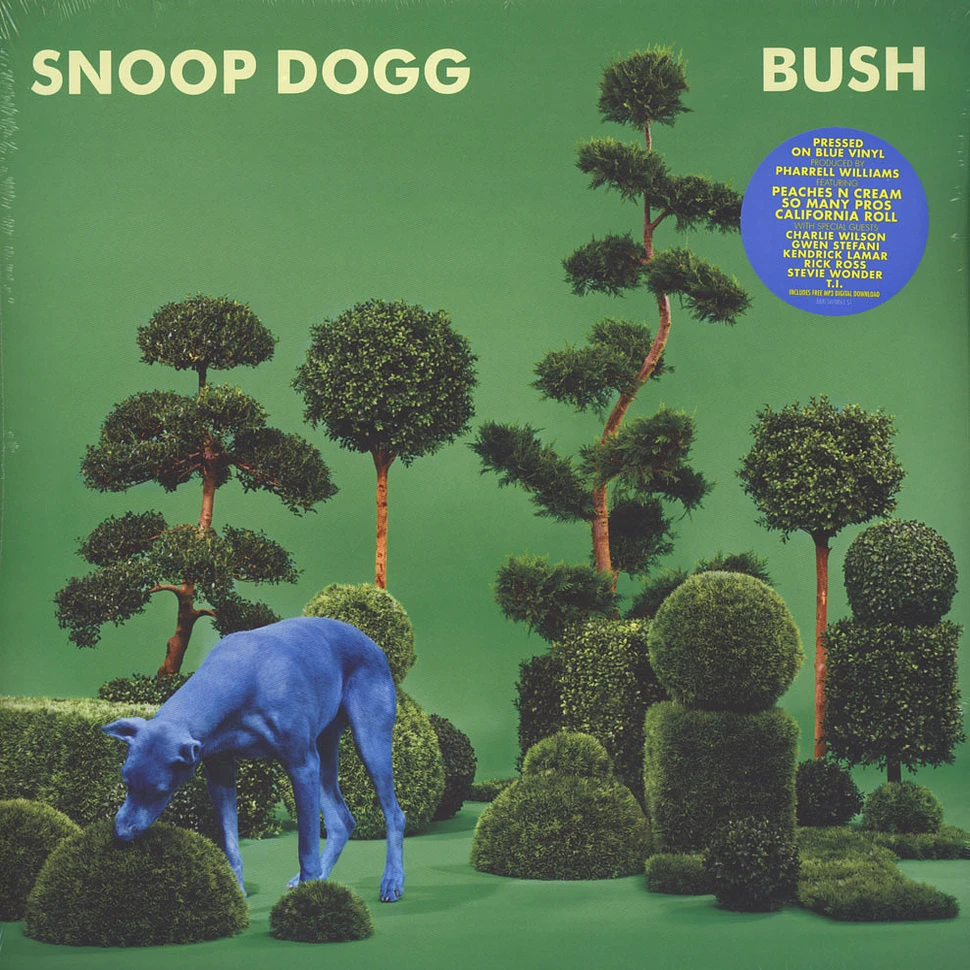 Snoop Dogg - Bush Blue Vinyl Edition - Vinyl LP - 2015 - EU.