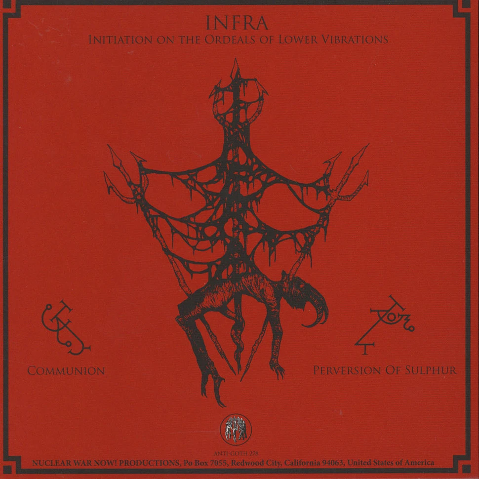 Infra - Initiation On The Ordeals Of Lower Vibrations