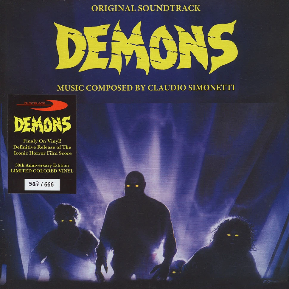 Claudio Simonetti - OST Demons Blue Vinyl Edition