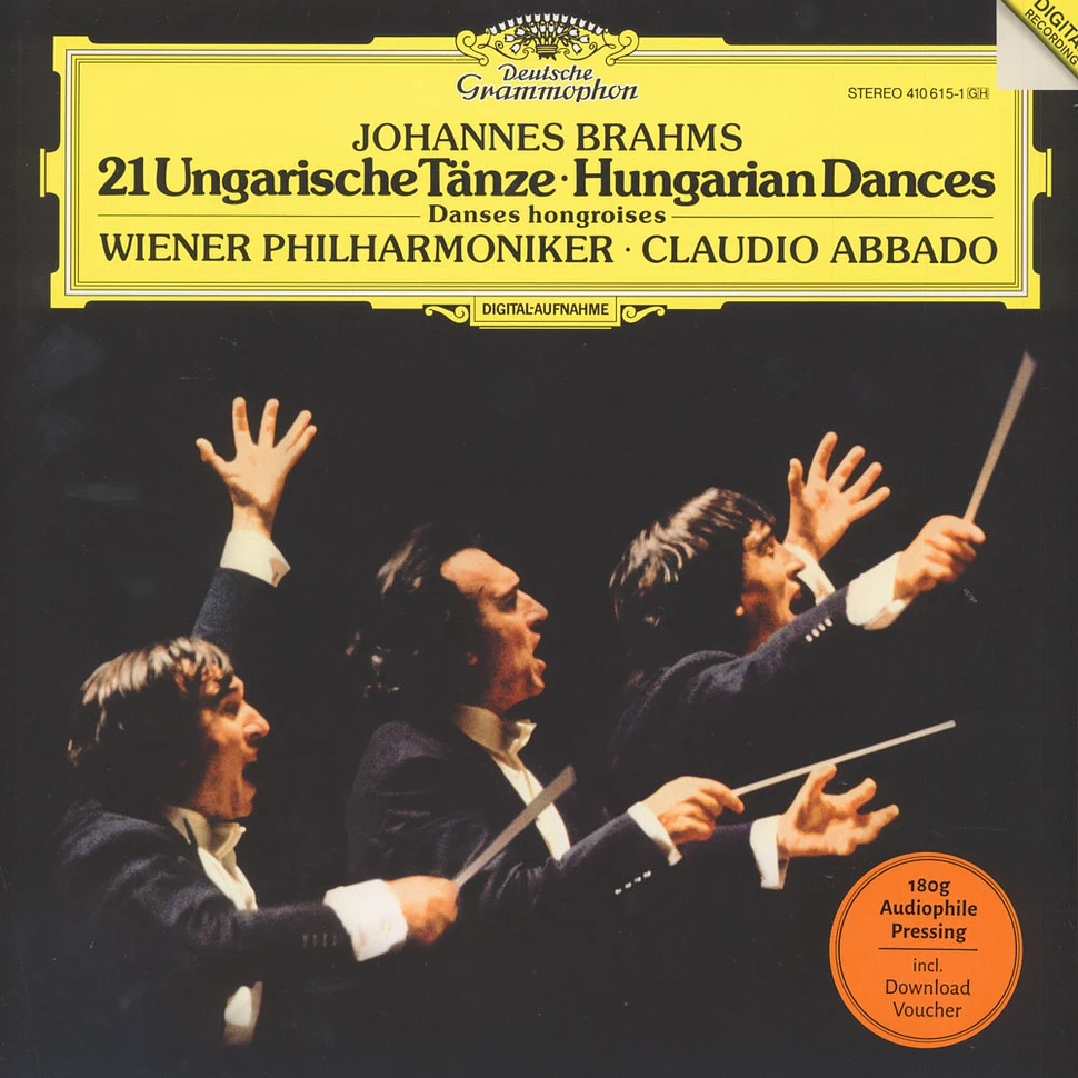 Claudio Abbado / Wiener Philharmoniker - Johannes Brahms: 21 Ungarische Tänze