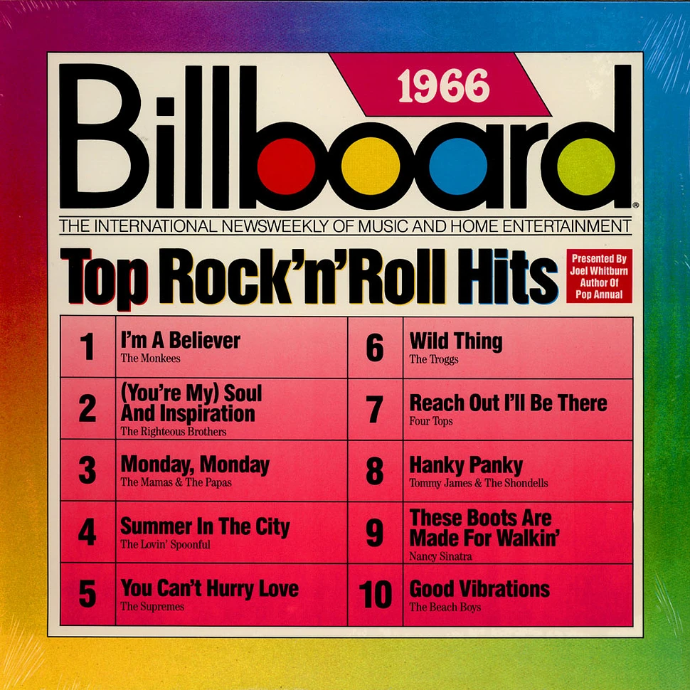 V.A. - Billboard Top Rock'N'Roll Hits - 1966