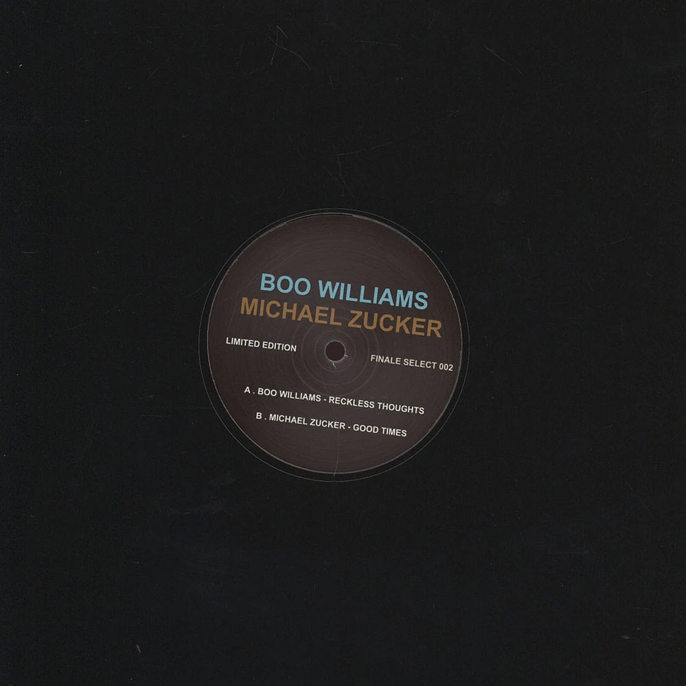Boo Williams / Michael Zucker - Reckless Thoughts
