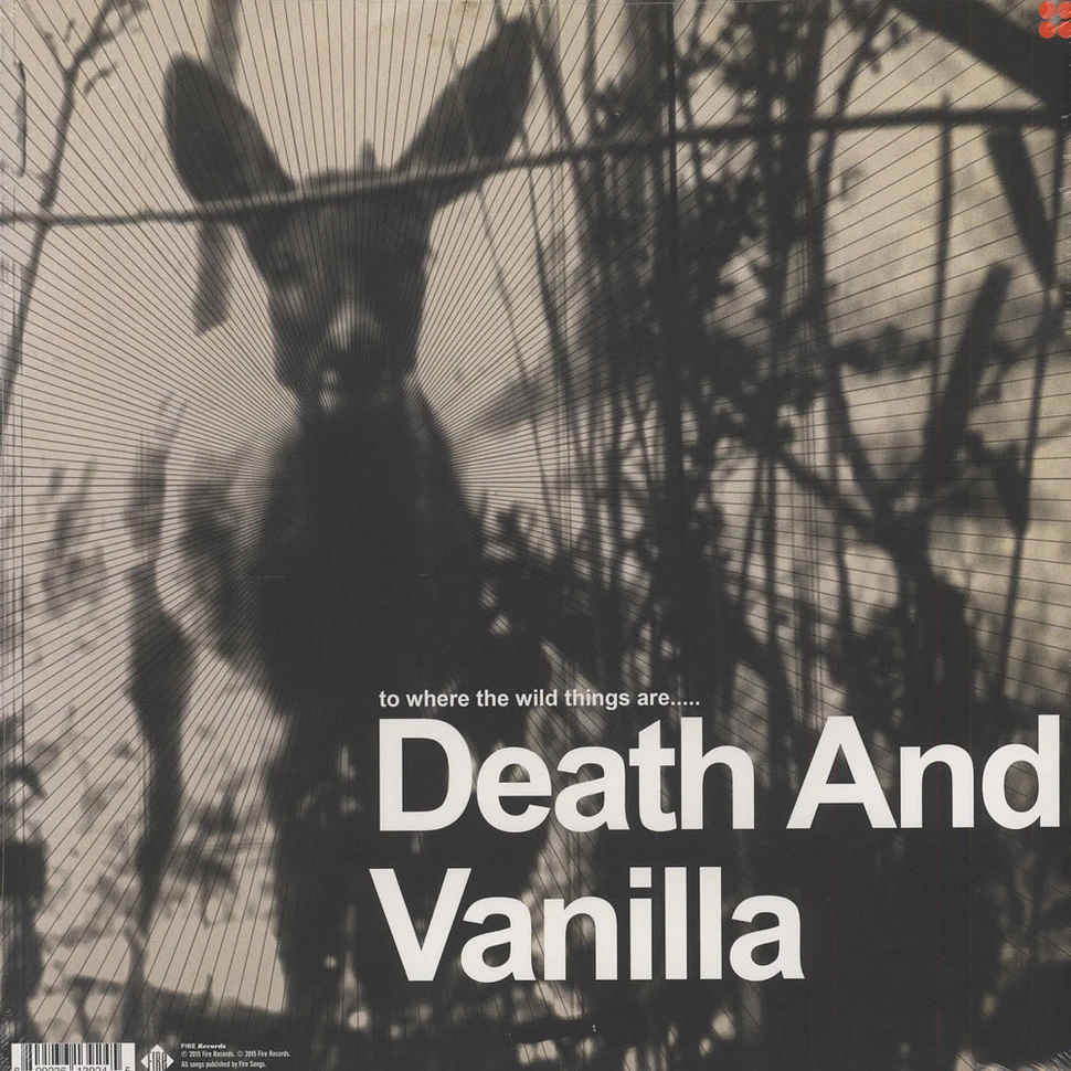 Death And Vanilla - To Where The Wild Things Are Black Vinyl Edition